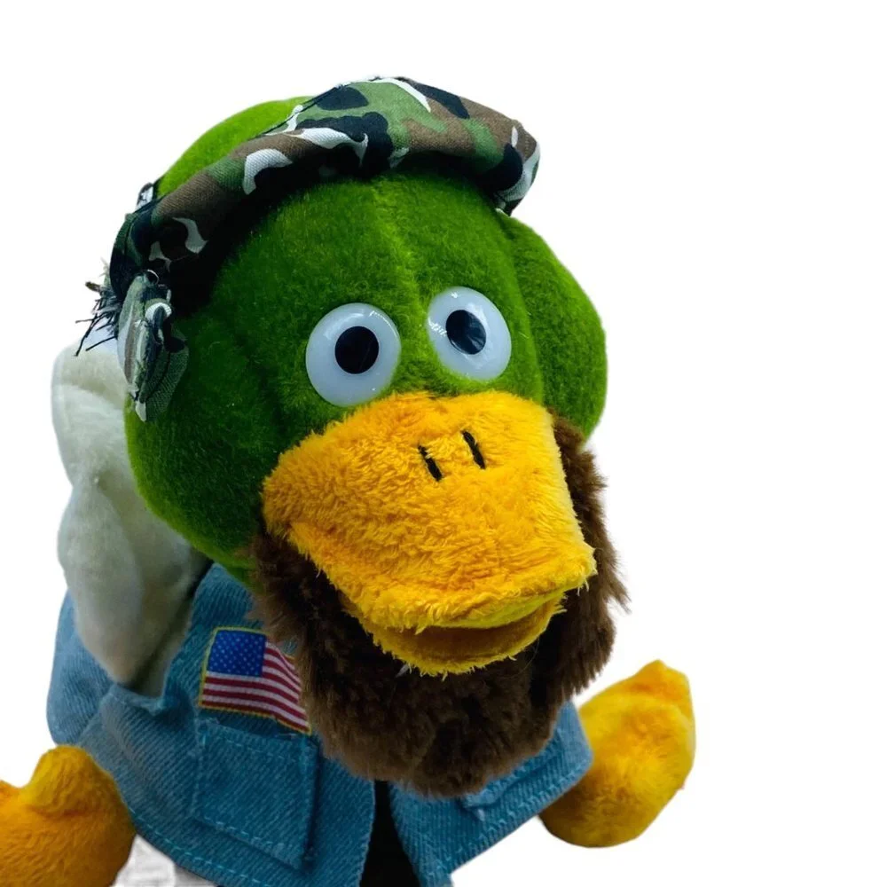 Gemmy Duck Plush Toy Animated Singing A Country Boy Can Survive 8.5